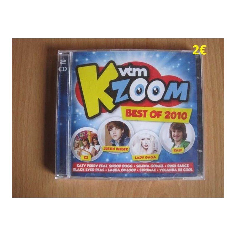 Dubbel CD VTM Kzoom - Best of 2010