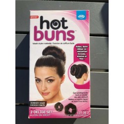 Hot buns voor bruin haar